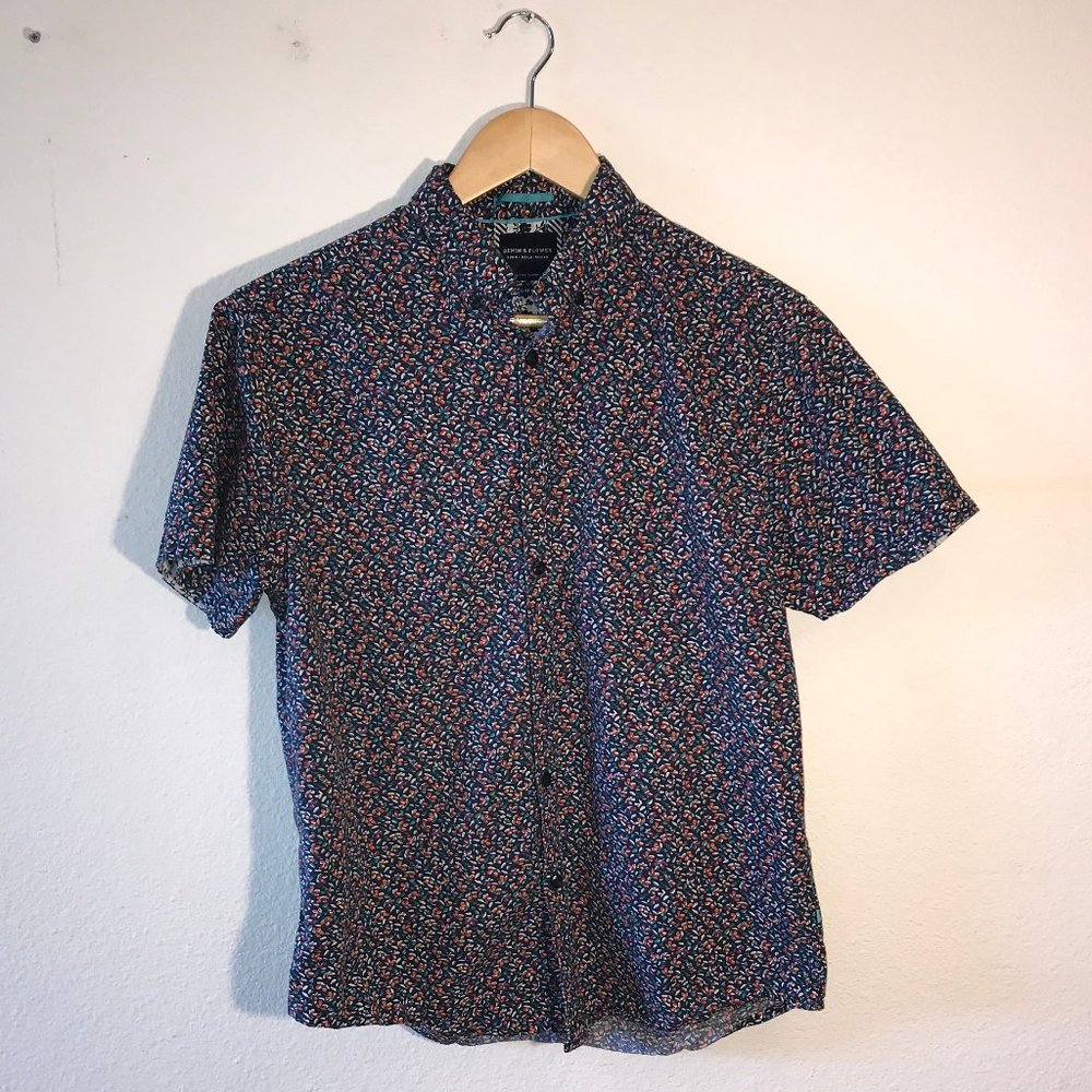 Men's Short Sleeve Button Down Shirt